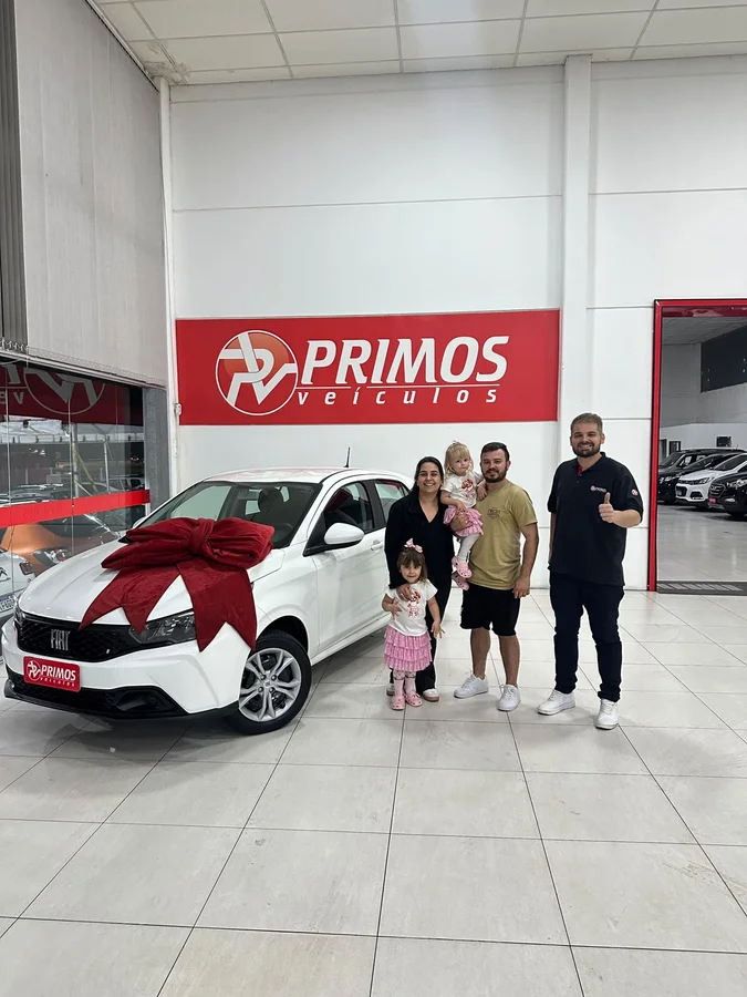 Entrega de Veículo - Fabricio e familía de Garopaba
